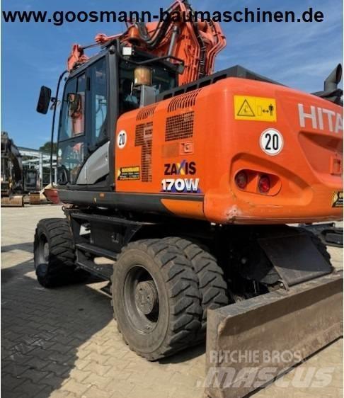 Hitachi ZX 170 W-6 Ekskavatori uz riteņiem
