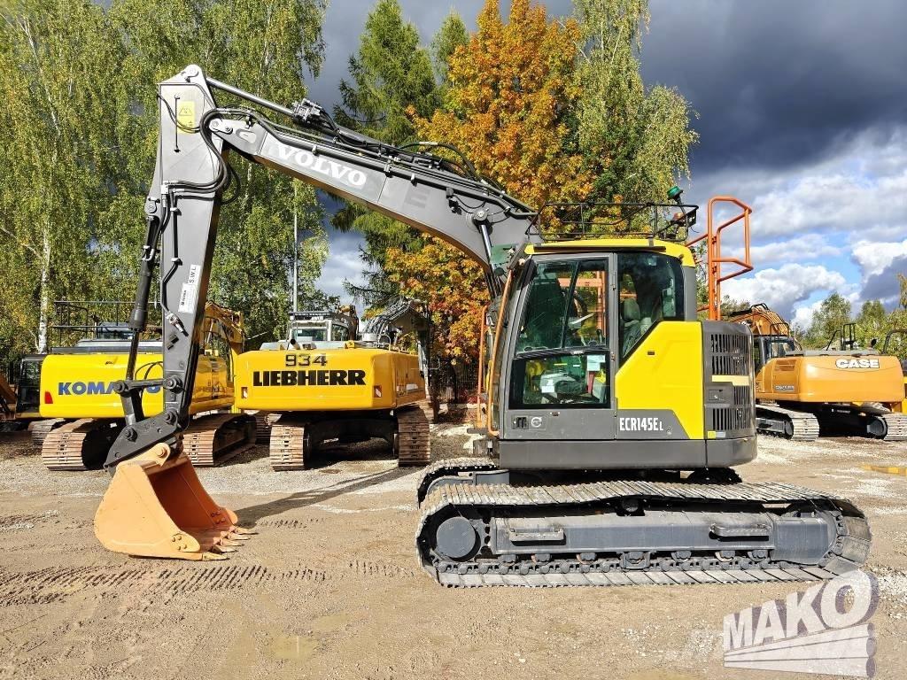 Volvo ECR 145 EL Kāpurķēžu ekskavatori