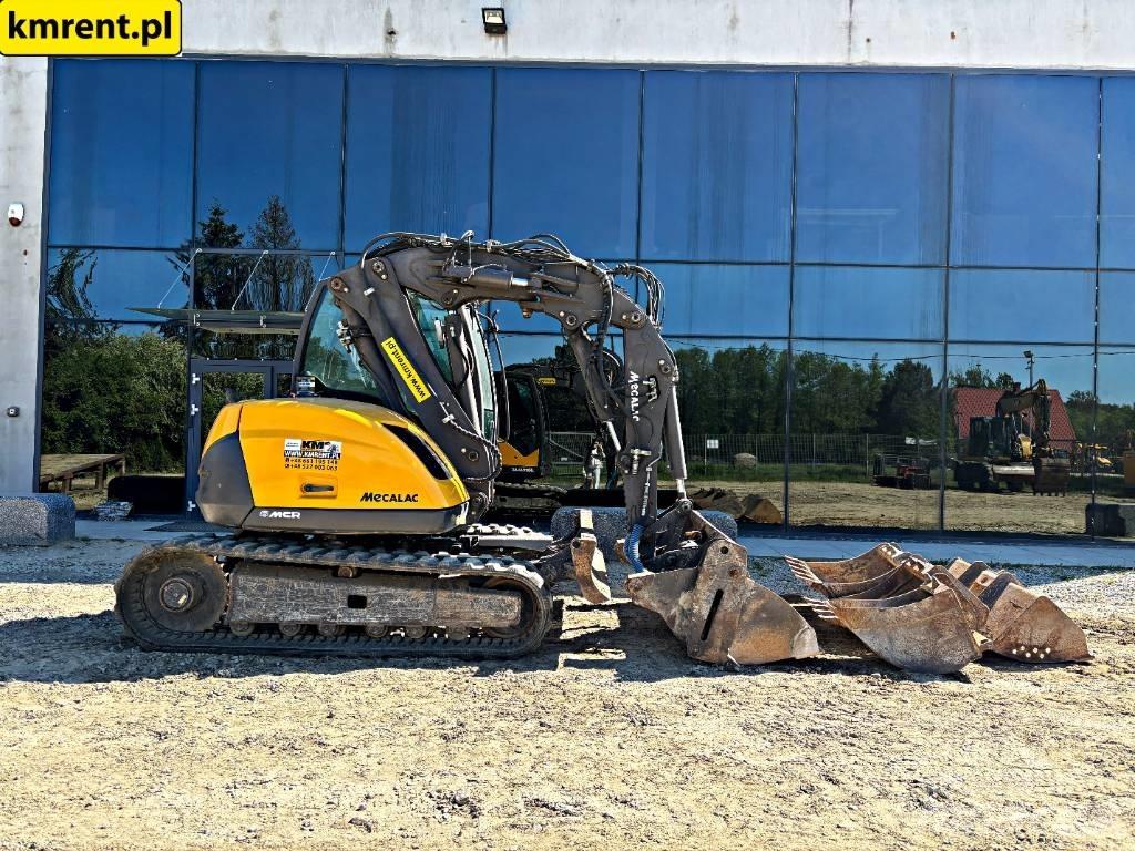 Mecalac 8 MCR Kāpurķēžu ekskavatori