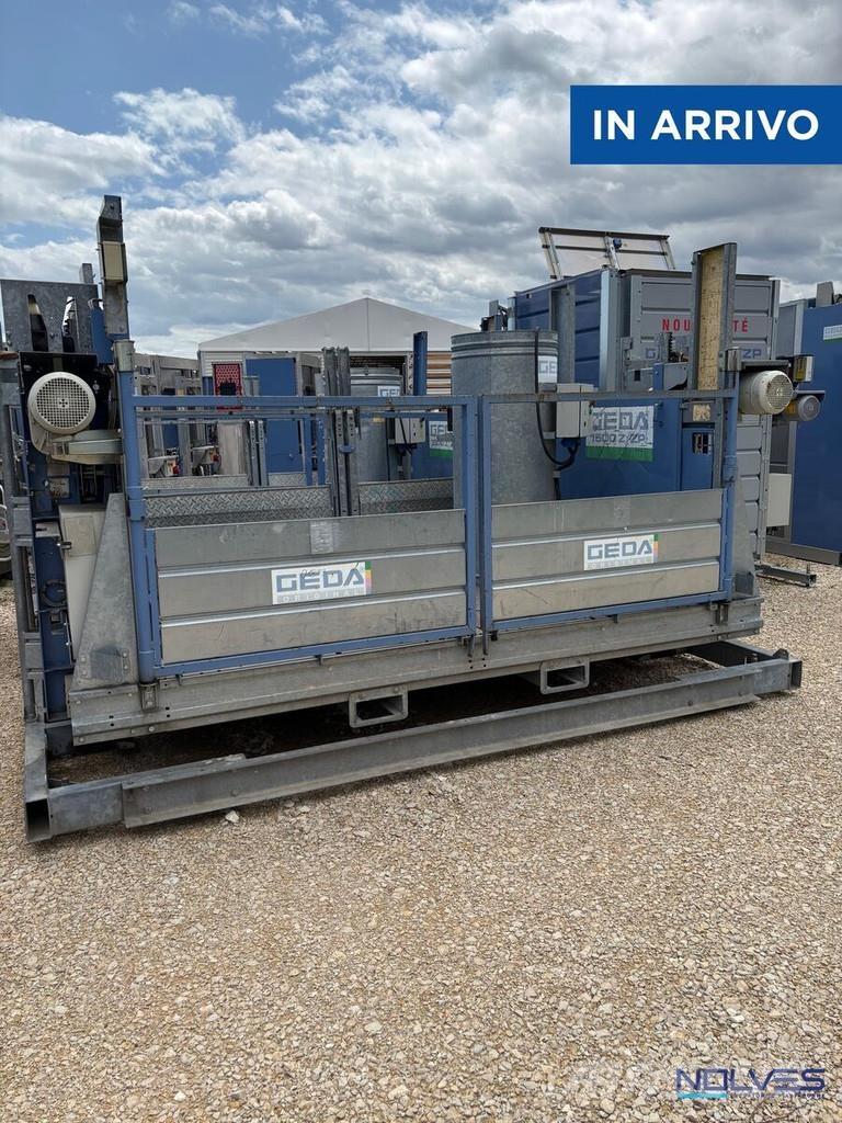 Geda 1500Z/ZP Citi pacēlāji un platformas