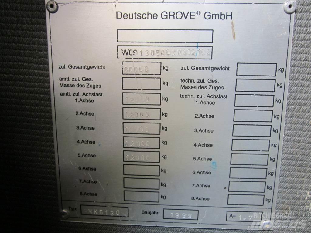 Grove GMK 5130 Visurgājēji celtņi