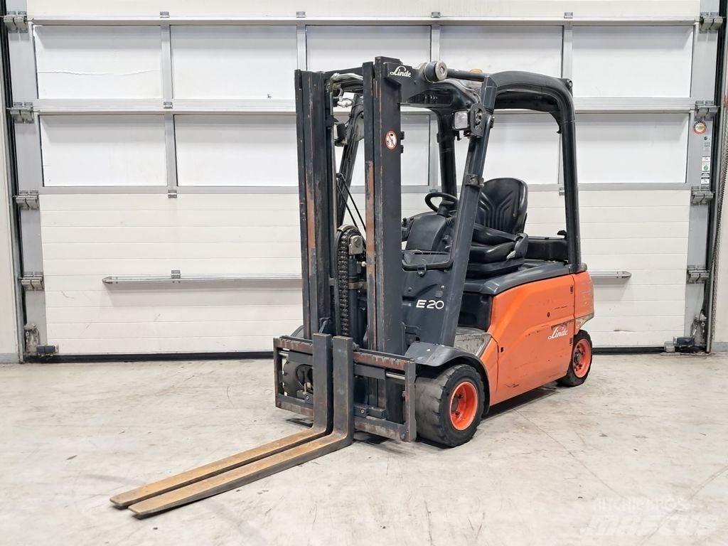 Linde E20PL-01 Elektriskie iekrāvēji