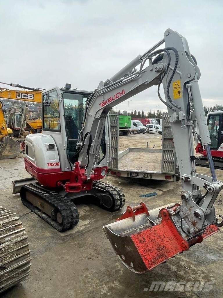 Takeuchi TB230 V3 Mini ekskavatori < 7 t