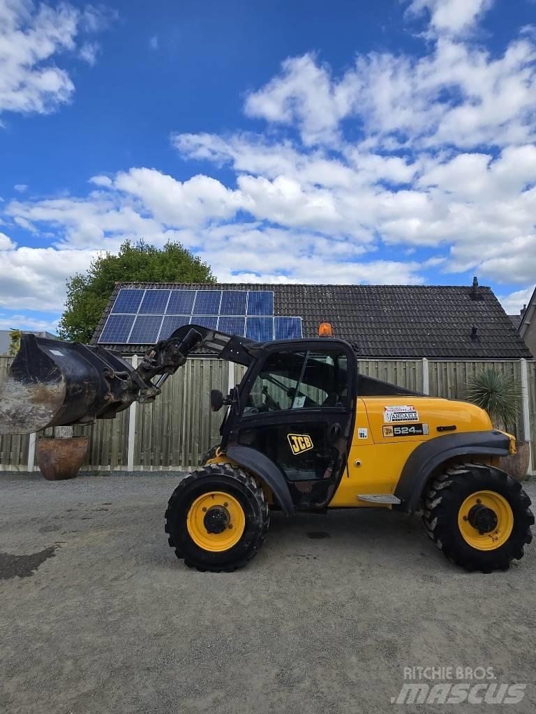 JCB 524-50 Teleskopiskie manipulatori