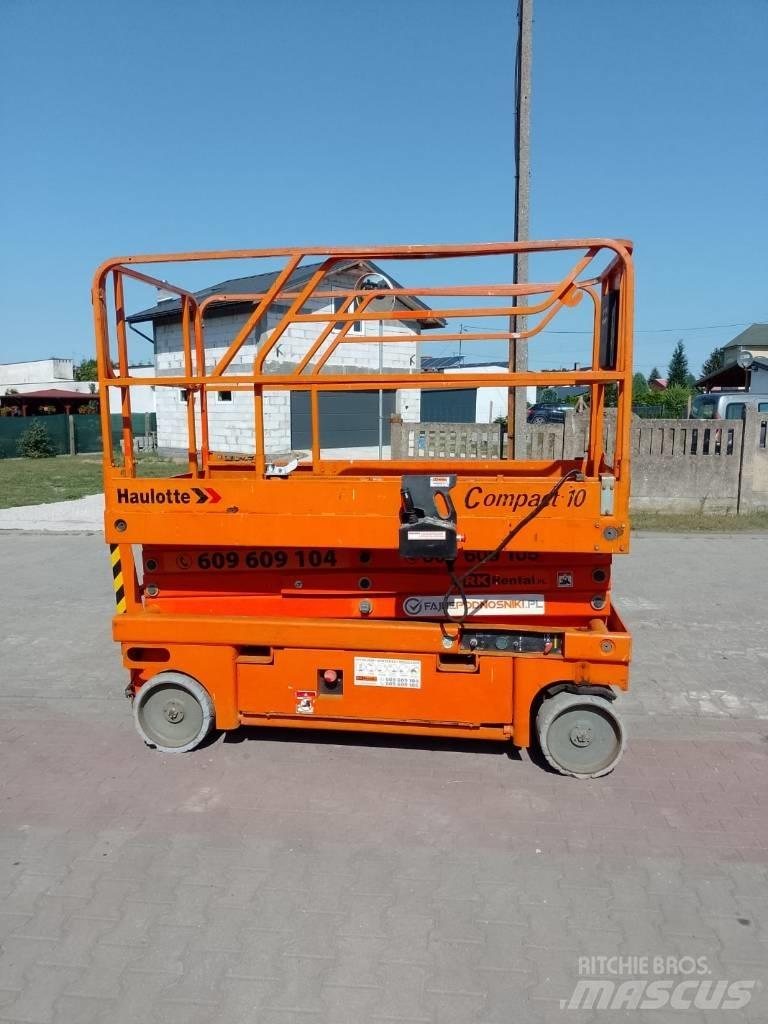 Haulotte Compact 10 Šķerveida pacēlāji
