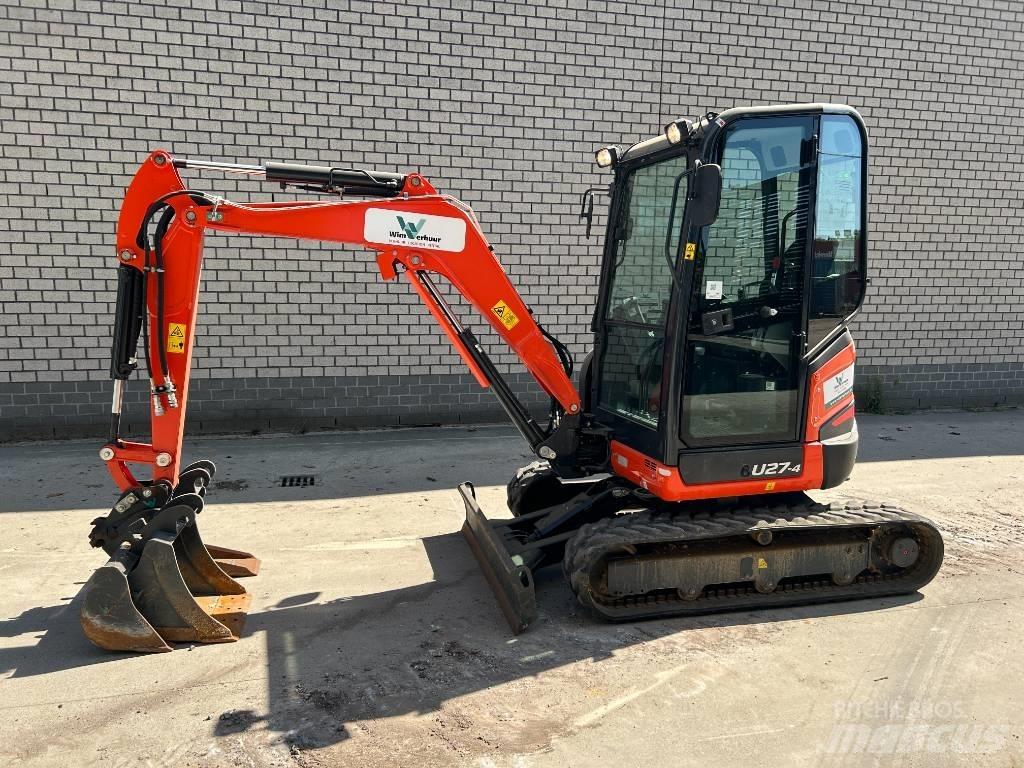 Kubota U 27-4 Mini ekskavatori < 7 t