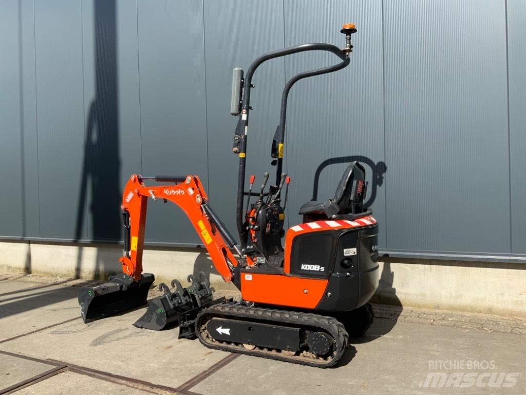 Kubota K008-5 Mini ekskavatori < 7 t