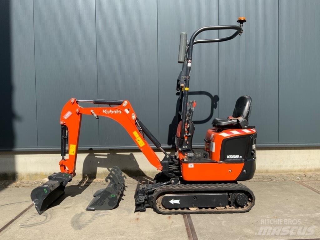 Kubota K008-5 Mini ekskavatori < 7 t