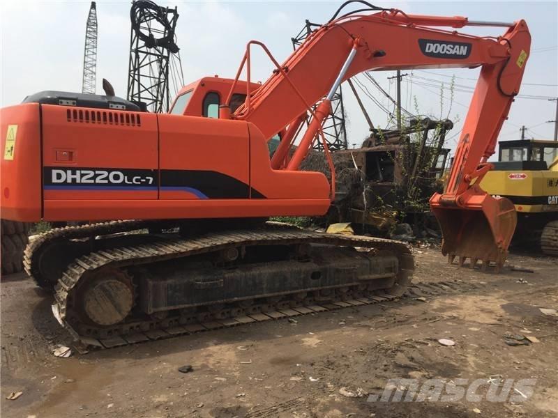 Doosan dh220lc-7 Kāpurķēžu ekskavatori