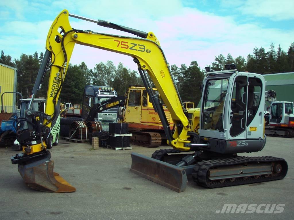 Wacker Neuson 75 Z3 Vidēja lieluma ekskavatori 7 t - 12 t