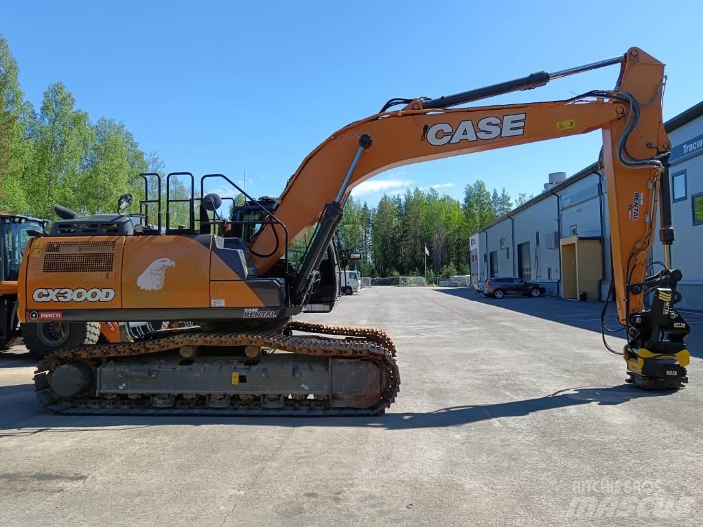 CASE CX 300 D Kāpurķēžu ekskavatori
