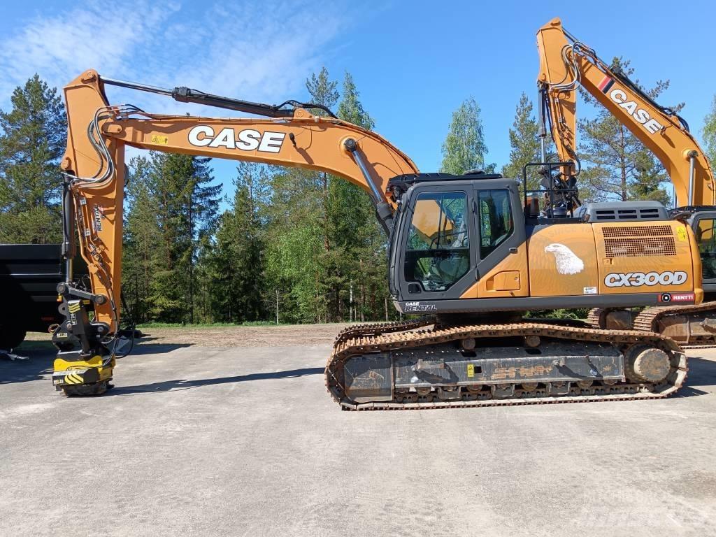 CASE CX 300 D Kāpurķēžu ekskavatori