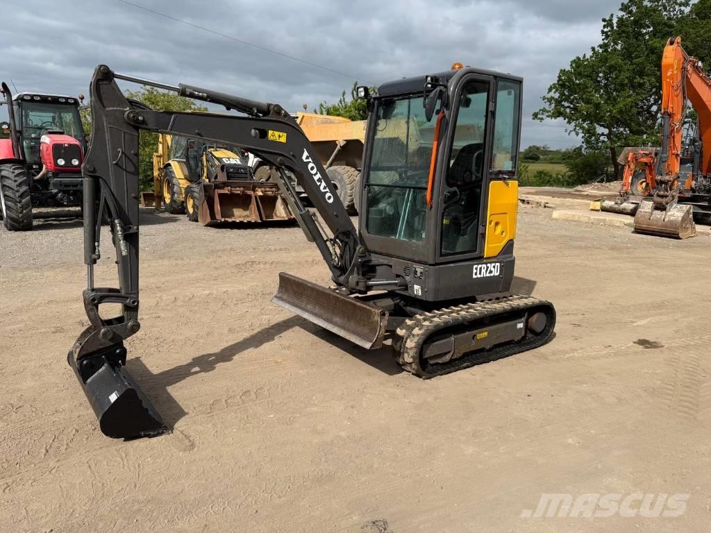 Volvo ECR 25 D Mini ekskavatori < 7 t
