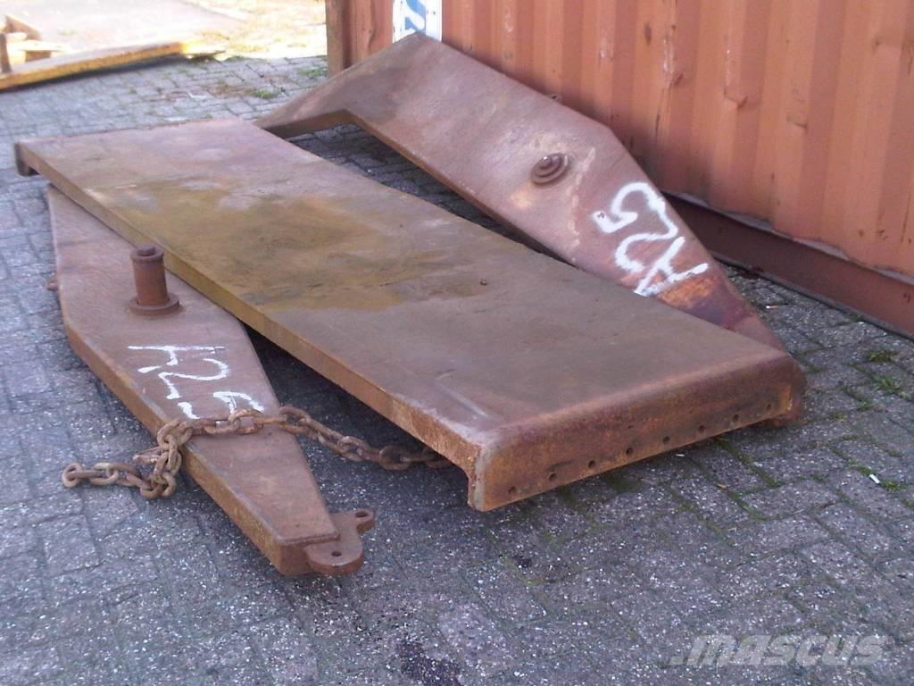 Volvo A25 tailgates Šasija un piekare