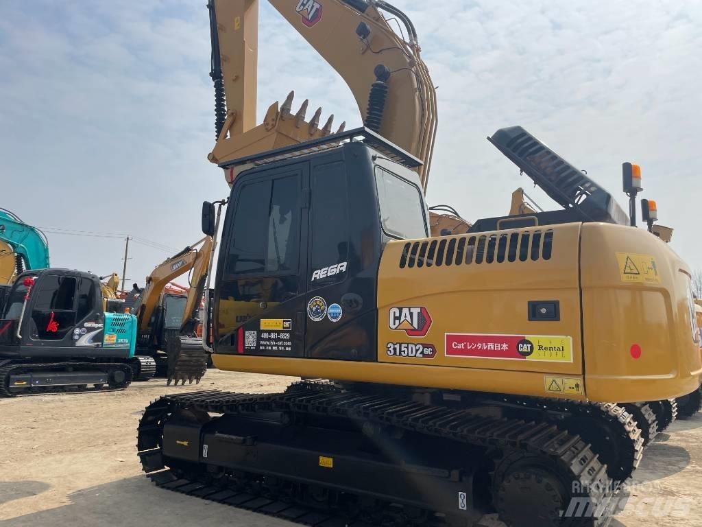 CAT 315D2GC Kāpurķēžu ekskavatori