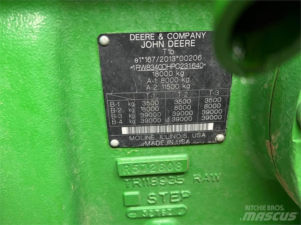 John Deere 8R340 Traktori