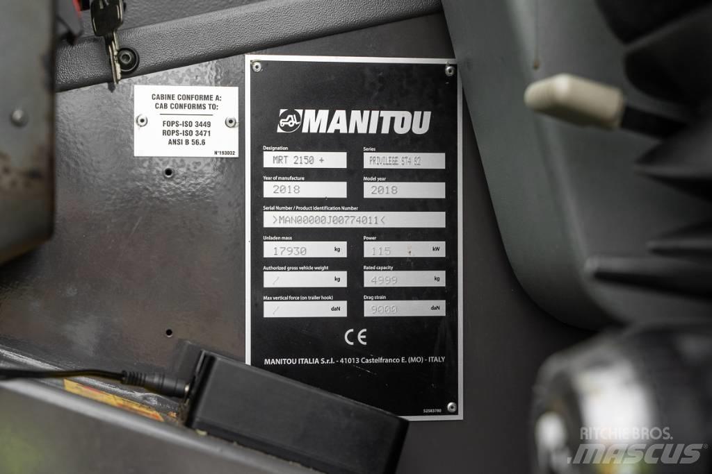 Manitou MRT 2150 Teleskopiskie manipulatori