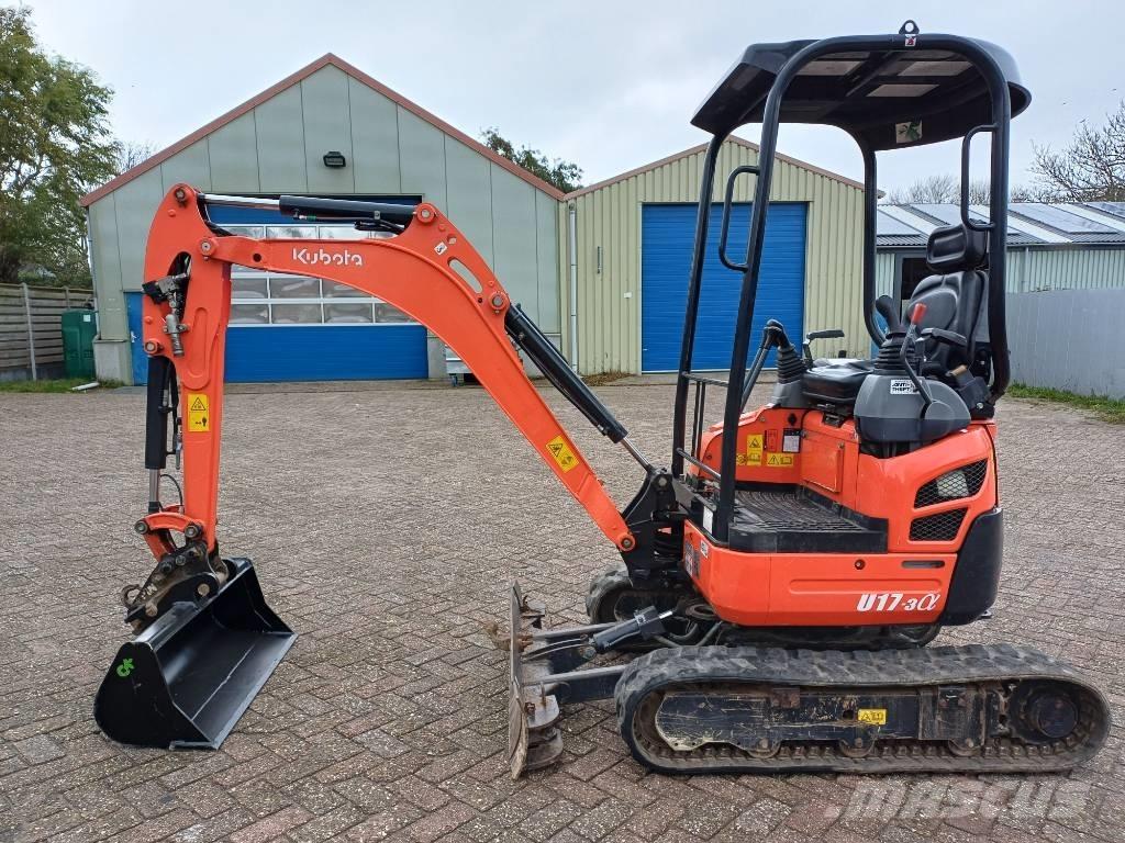 Kubota U 17-3 Mini ekskavatori < 7 t