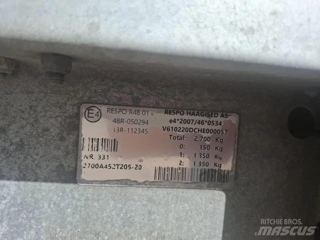 Respo 2700A452T205 Citas piekabes