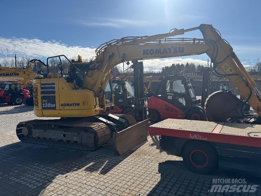 Komatsu PC 138 US-11 Kāpurķēžu ekskavatori