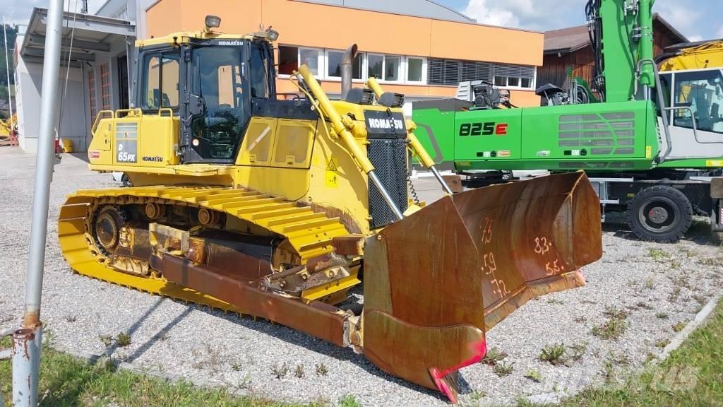 Komatsu D 65 PX-18 Kāpurķēžu buldozeri