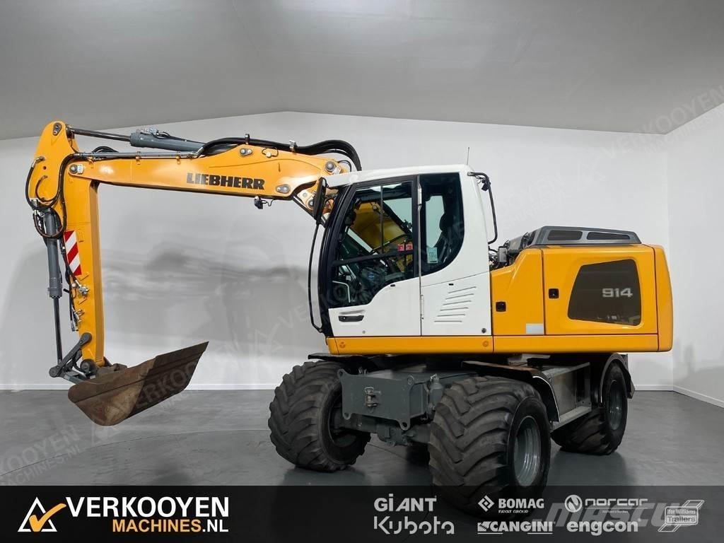 Liebherr A914-Li Ekskavatori uz riteņiem