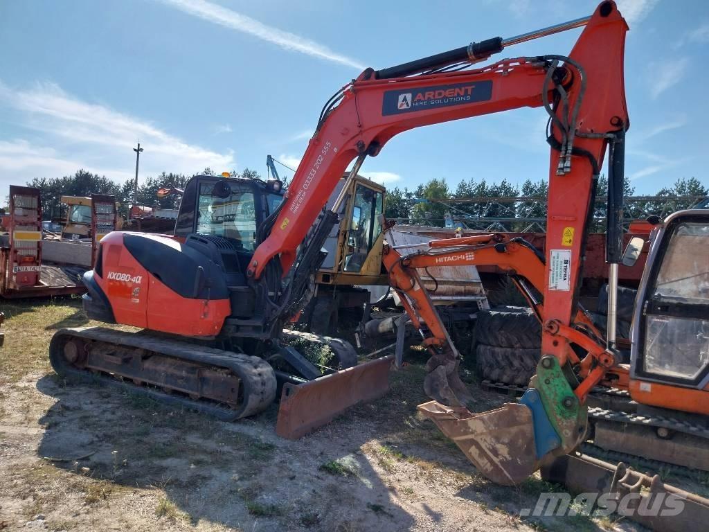 Kubota KX 080-4 Vidēja lieluma ekskavatori 7 t - 12 t