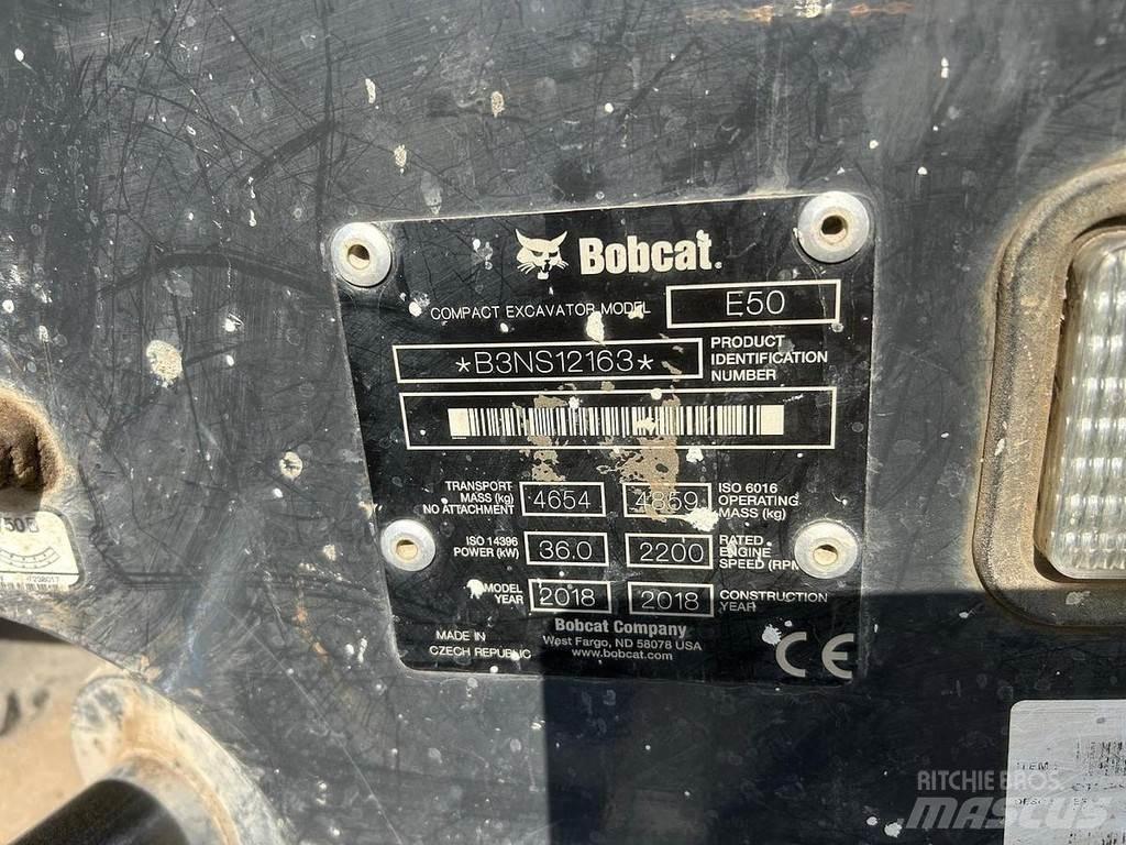 Bobcat E50 Mini ekskavatori < 7 t