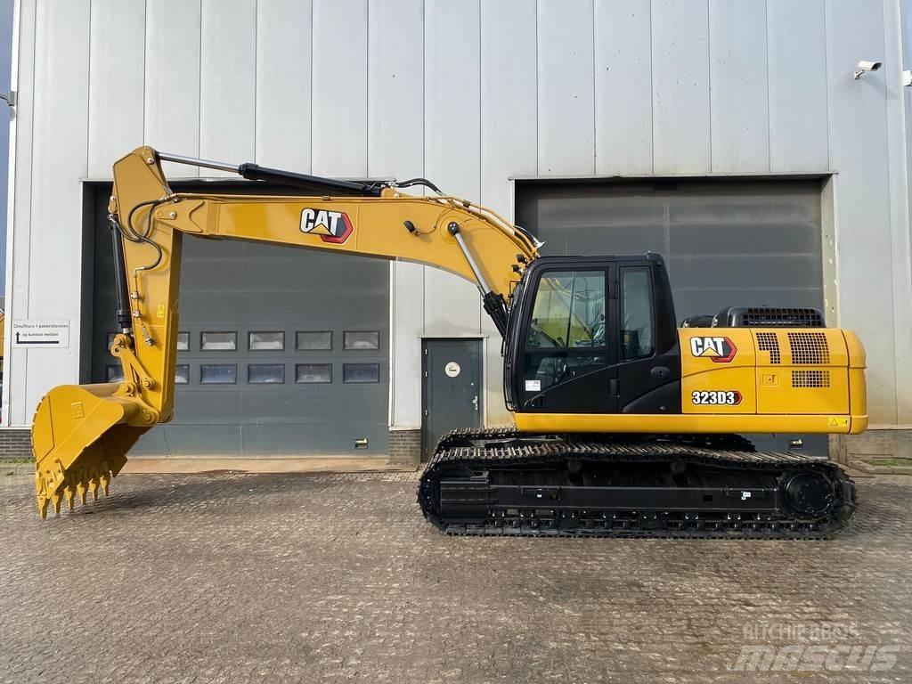 CAT 323D3 Kāpurķēžu ekskavatori