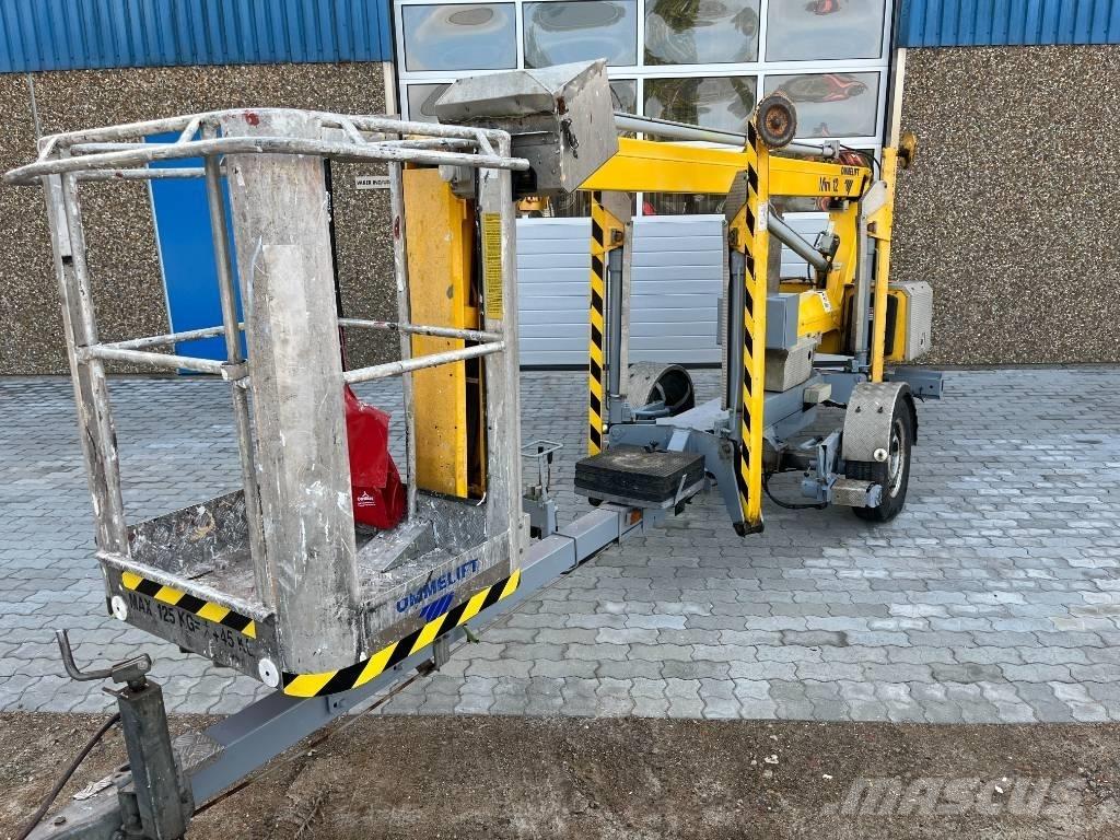 Omme Mini 12 EBJ Pacēlājplatformas - piekabes