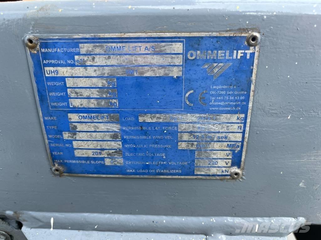 Omme Mini 12 EBJ Pacēlājplatformas - piekabes