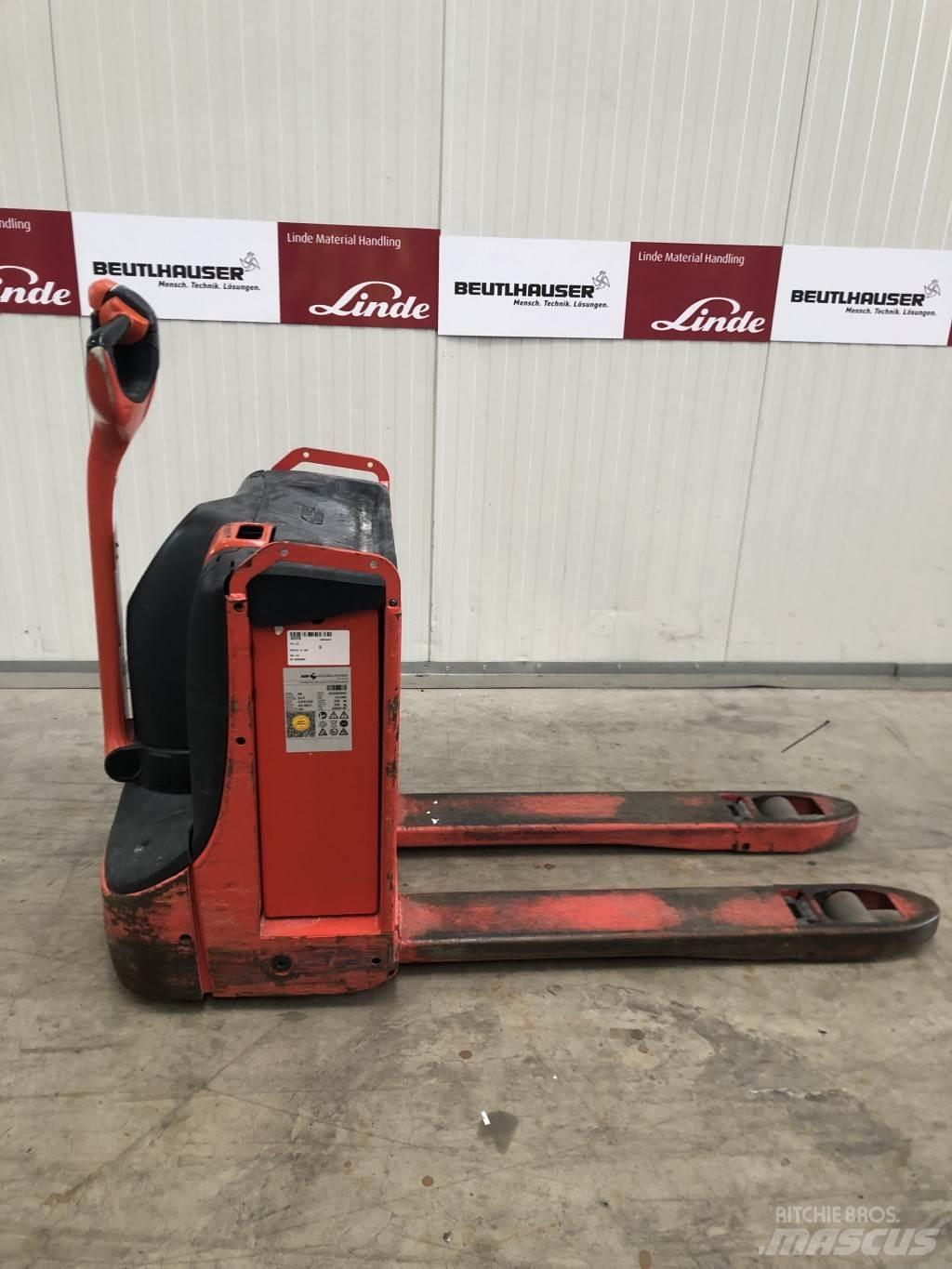 Linde T16 Zemie palešu pacēlāji