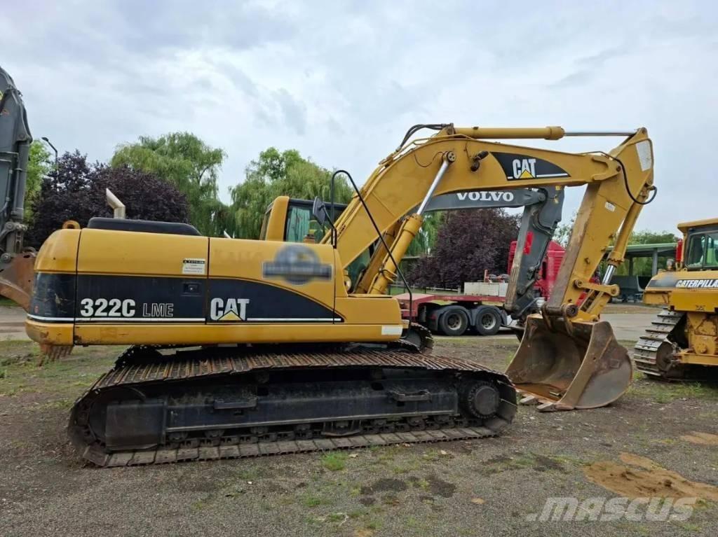 CAT 322 C Kāpurķēžu ekskavatori