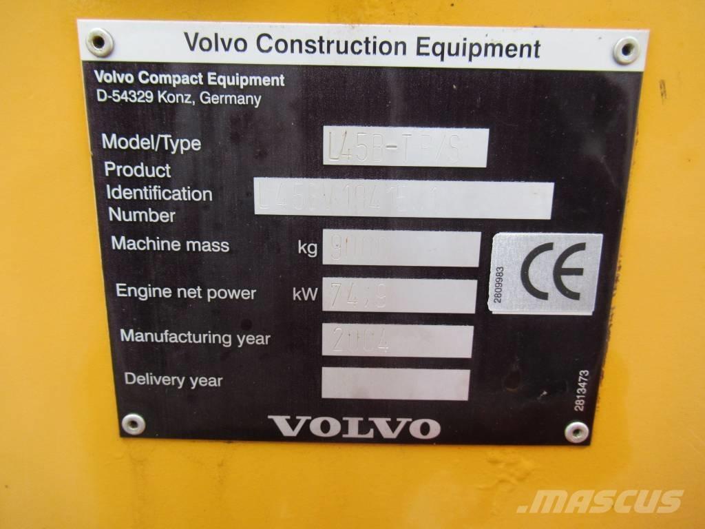 Volvo L 45 B Iekrāvēji uz riteņiem