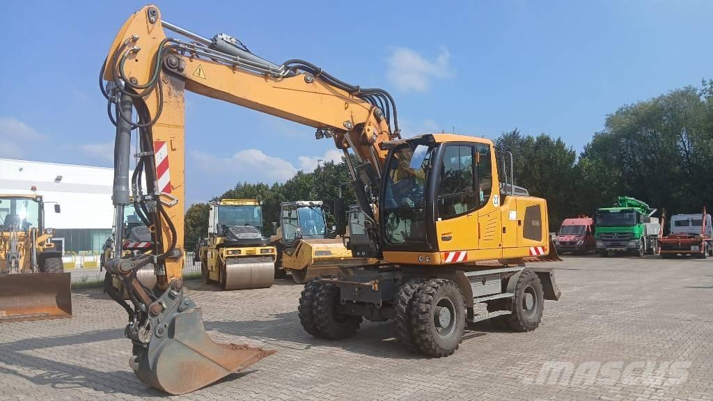 Liebherr A 916 Ekskavatori uz riteņiem