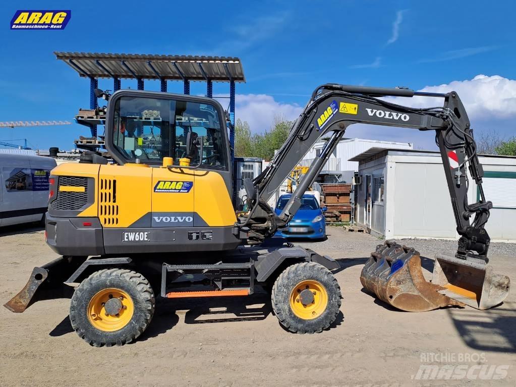 Volvo EW 60 E Ekskavatori uz riteņiem