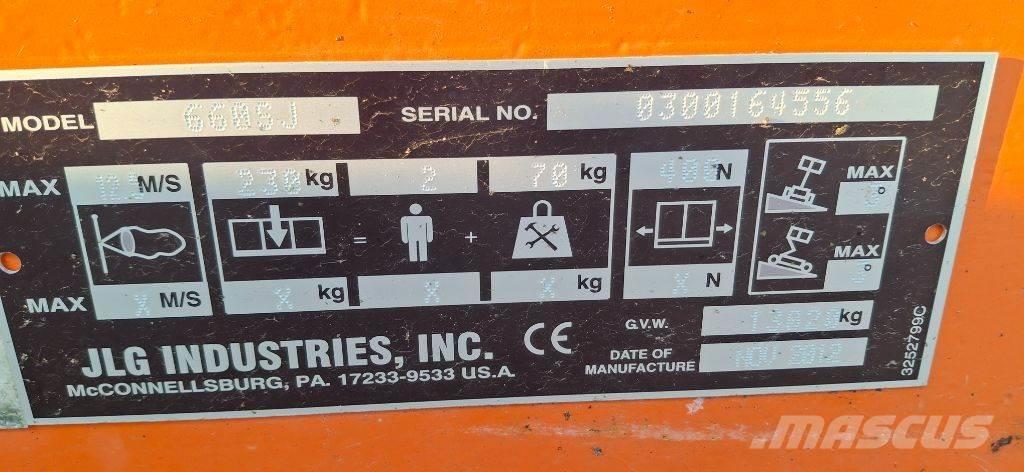 JLG 660 SJ Teleskopiskie pacēlāji
