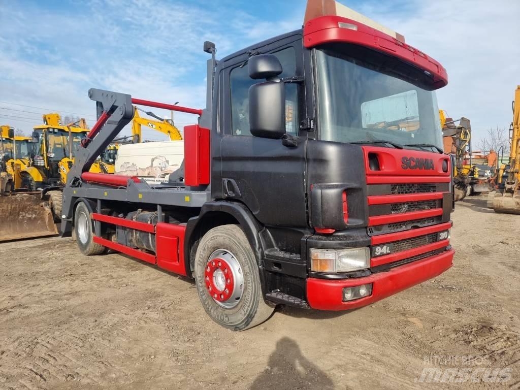 Scania 94L Smagās mašīnas ar konteineriem