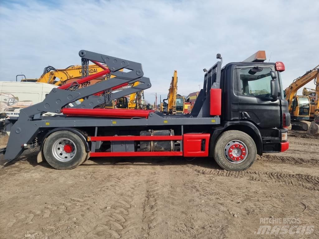 Scania 94L Smagās mašīnas ar konteineriem