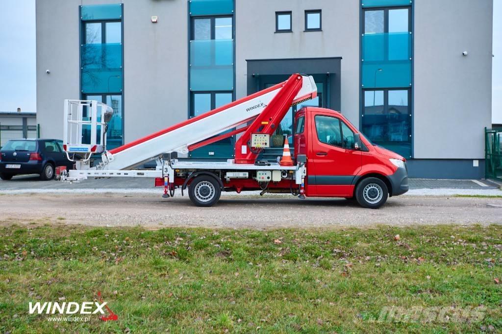 Multitel MTE 270 Pacēlāji uz automašīnas bāzes