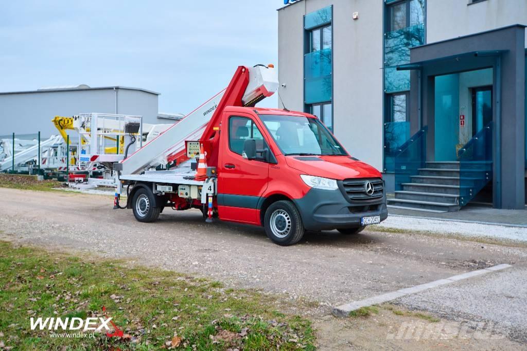 Multitel MTE 270 Pacēlāji uz automašīnas bāzes