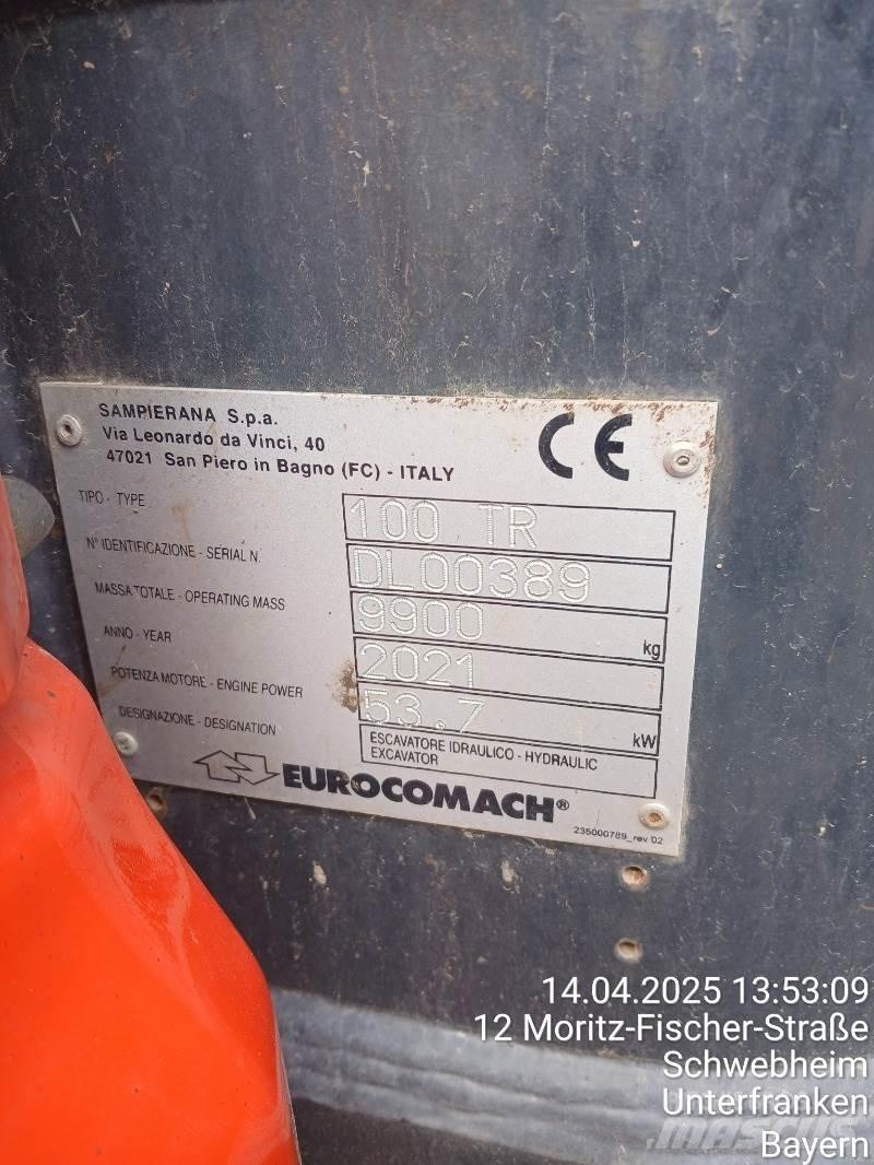 Eurocomach 100TR Mini ekskavatori < 7 t