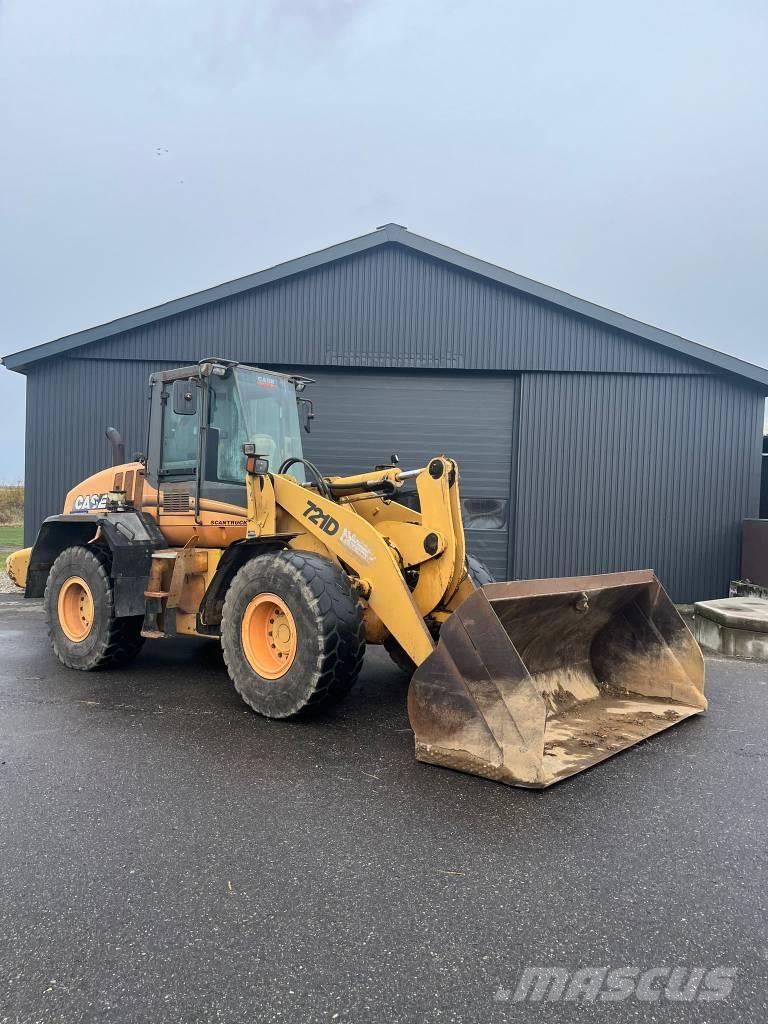 CASE 721 D Iekrāvēji uz riteņiem