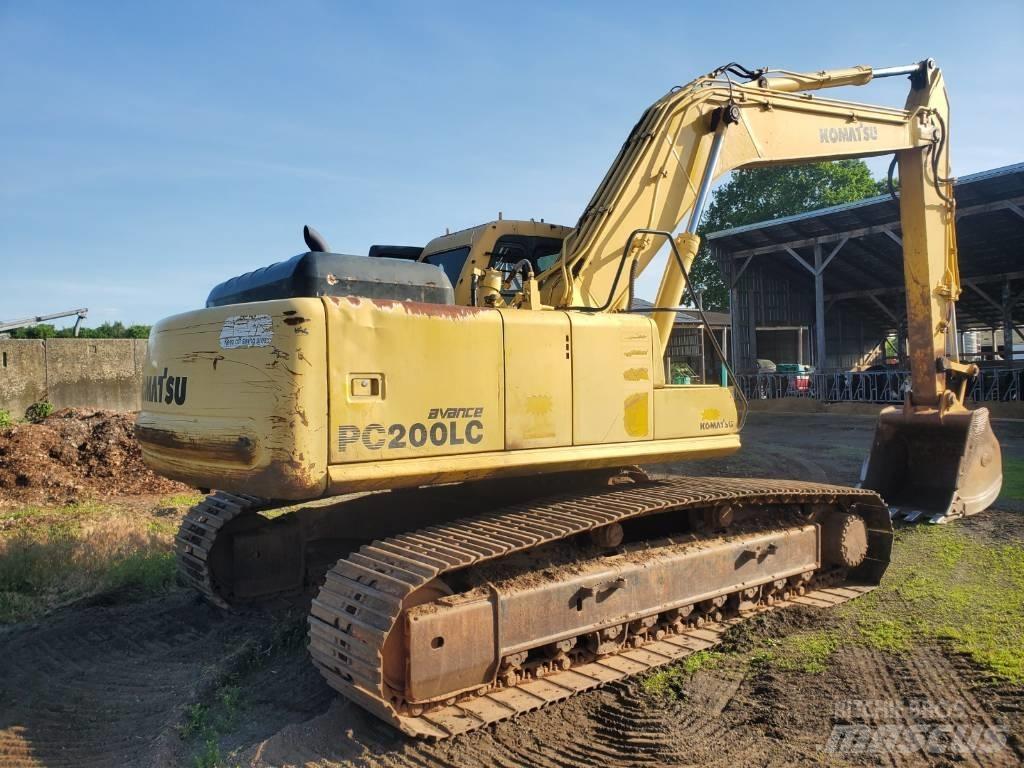 Komatsu PC200LC-6LE Kāpurķēžu ekskavatori