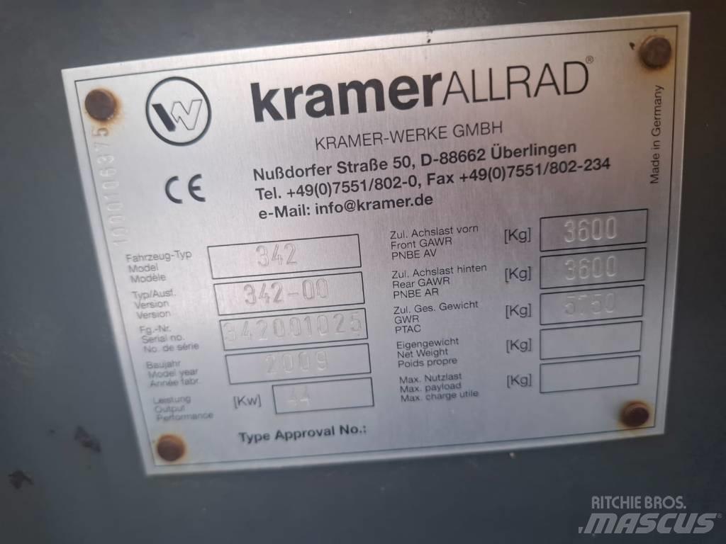 Kramer 380 Iekrāvēji uz riteņiem