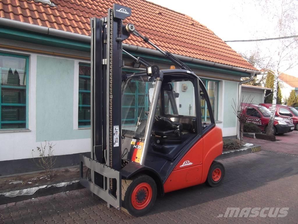 Linde H 35 D V-2917 Tehnika ar dīzeļa dzinēju