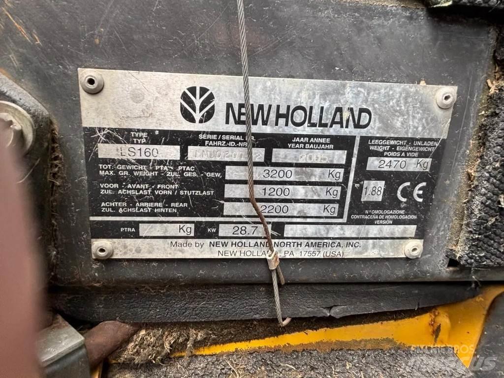 New Holland LS160 Lietoti riteņu kompaktiekrāvēji
