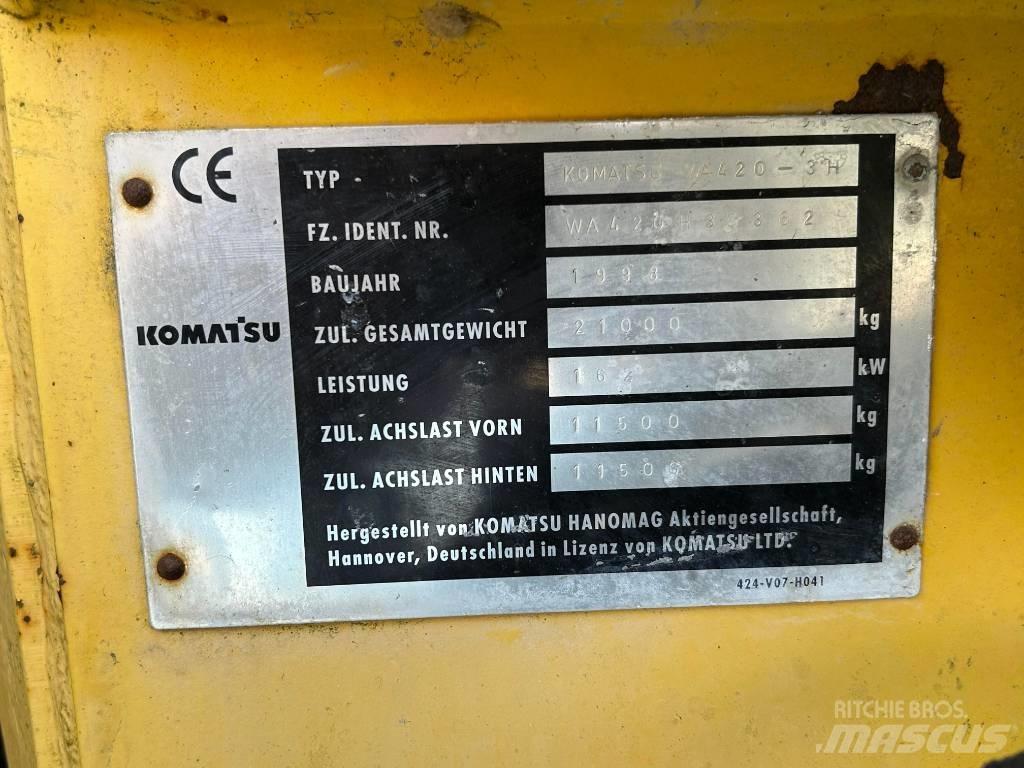 Komatsu WA 420 Iekrāvēji uz riteņiem
