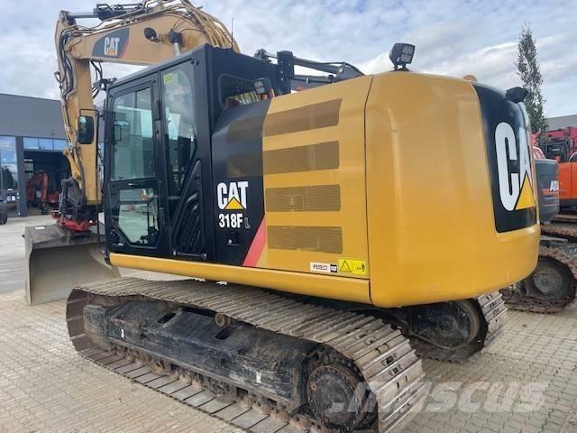 CAT 318FL Kāpurķēžu ekskavatori