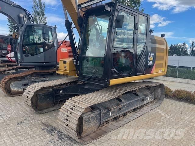 CAT 318FL Kāpurķēžu ekskavatori